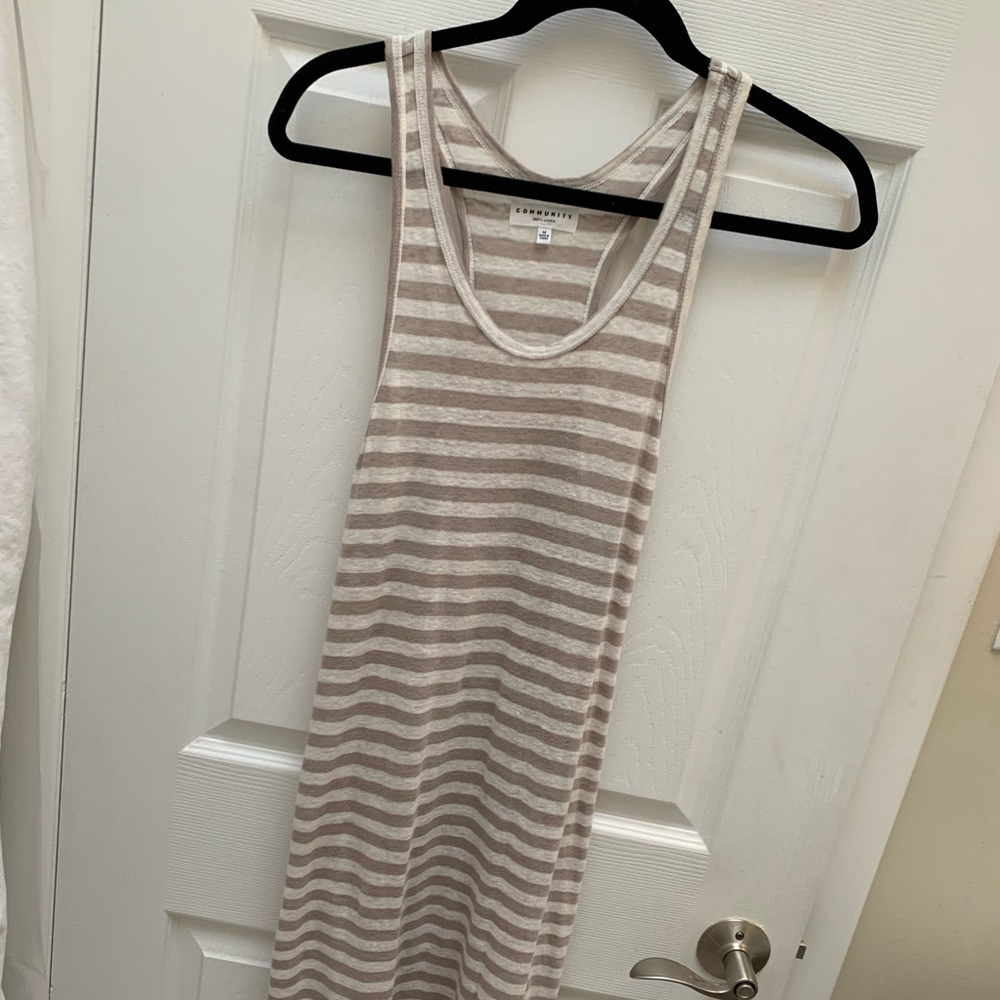 Aritzia Community Linen Dress